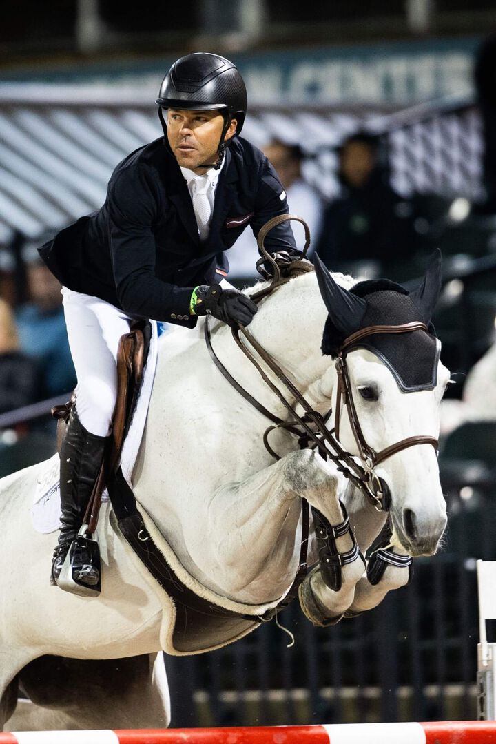 Kent Farrington during the competition
